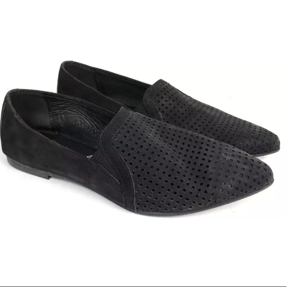 Free People Perforated Flats Suede Rare